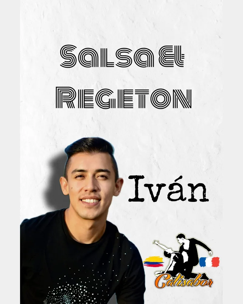 Portrait d'Iván, professeur de salsa et de reggaeton à Calisabor