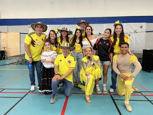 Fête colombienne à Paris