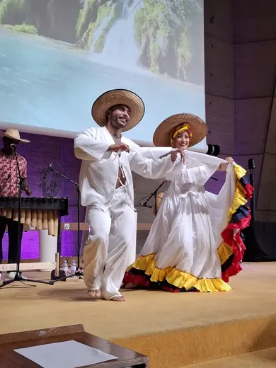 Cumbia sur scène