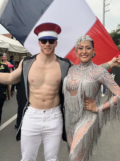 Salsódromo de la Feria de Cali, 2023 : un couple