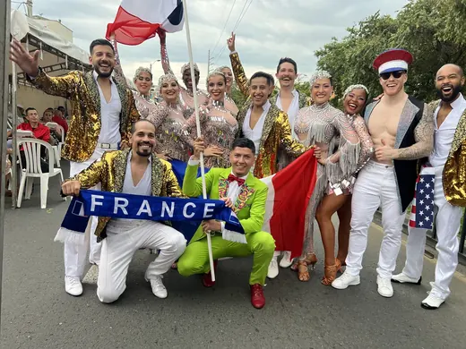 Salsódromo de la Feria de Cali, 2023 : derrière le drapeau français