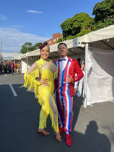 Salsódromo de la Feria de Cali, 2024 : un couple